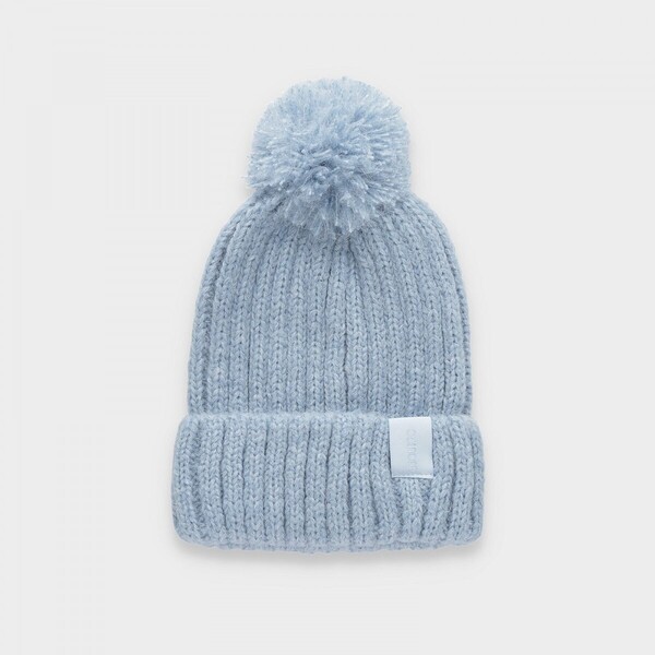 Outhorn Damska czapka zimowa OUTHORN OTHAW22ACAPF050 - niebieska