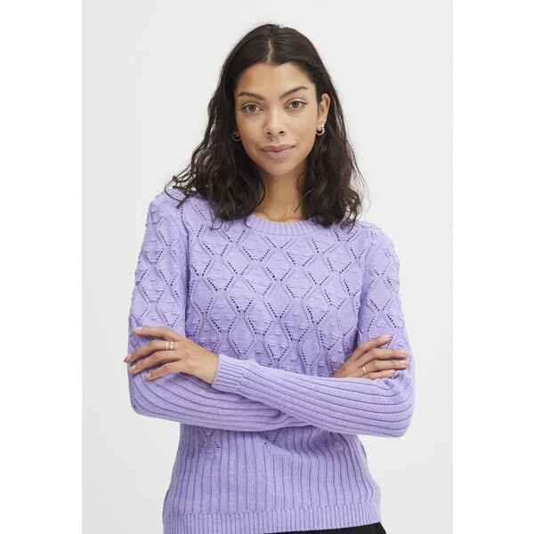 b.young BYOLGI Sweter purple rose BY221I0AT-I11