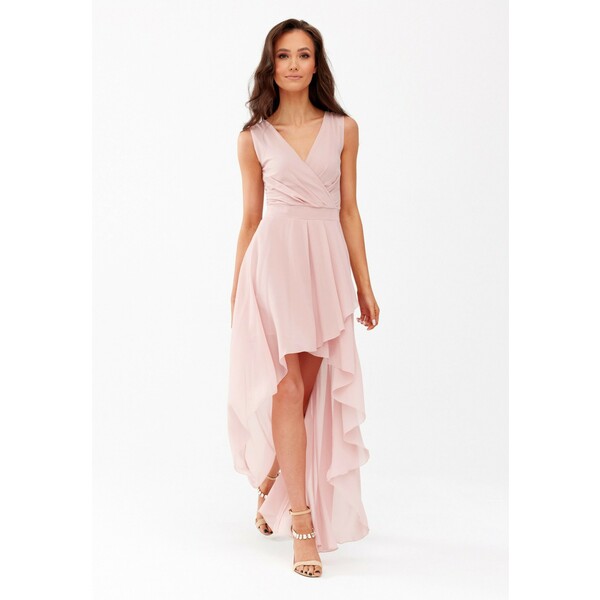 Roco Fashion NELLY Długa sukienka różowy R8P21C00O-J11