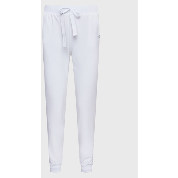 Deha Spodnie dresowe A00538 Biały Regular Fit
