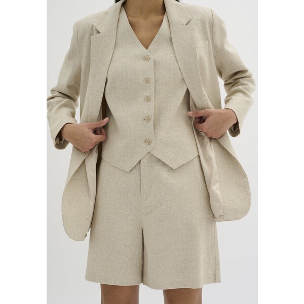 My Essential Wardrobe LAVITA Krótki płaszcz oatmeal MYR21G00T-A11