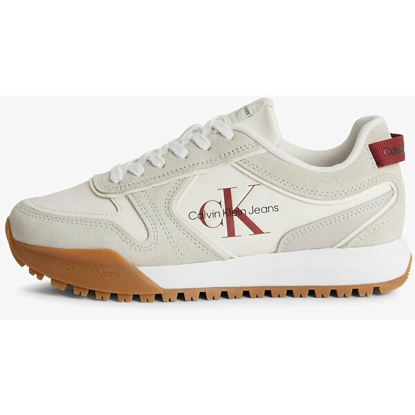 Calvin Klein Jeans TOOTHY RUNNER Sneakersy niskie ancient white eggshell C1811A0BU-T11
