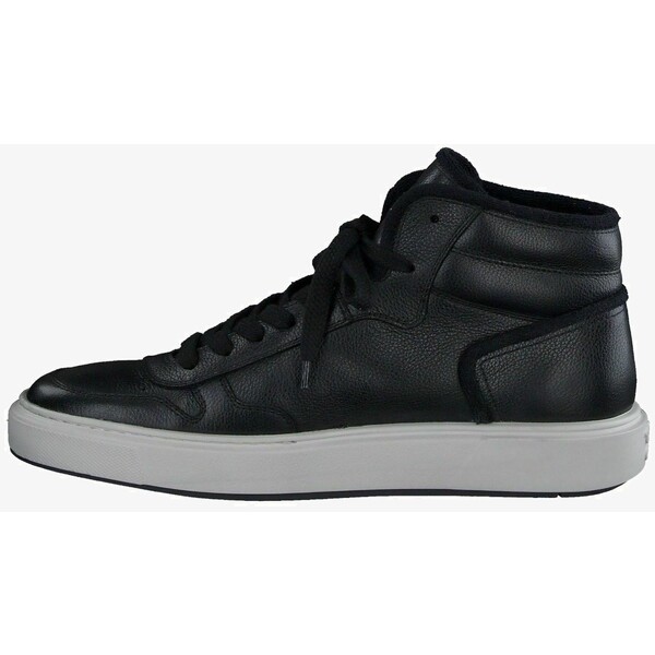 Paul Green Sneakersy wysokie maincalf black black PAQ11A0UU-Q11