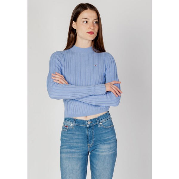 Tommy Jeans W BXY Sweter pale blue TOB21I067-K11