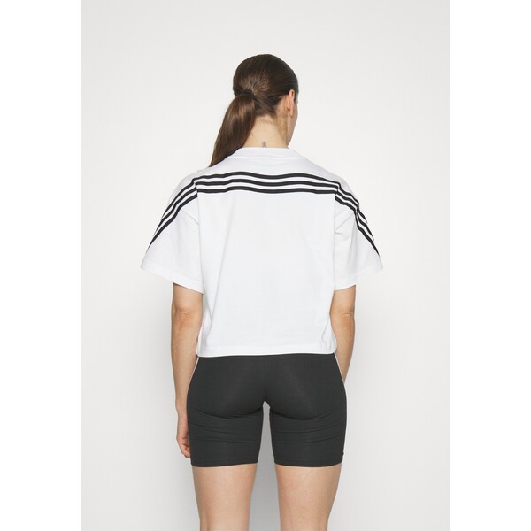 adidas Sportswear TEE T-shirt z nadrukiem white ADQ41D00W-A11