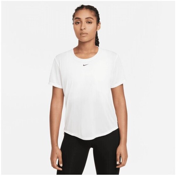 Nike T-Shirt Dri-FIT One Biały Regular Fit