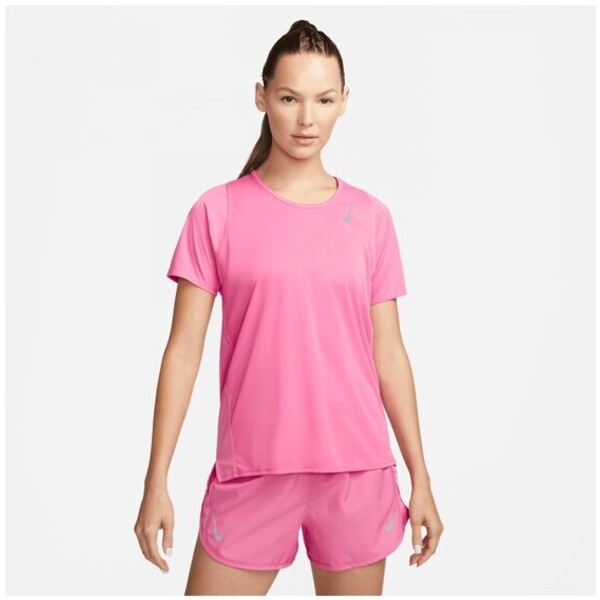 Nike T-Shirt Dri-FIT Race Różowy Regular Fit