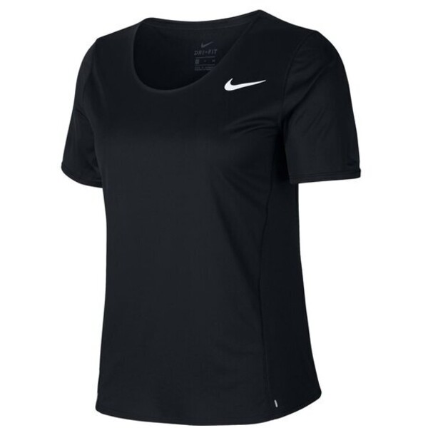 Nike T-Shirt City Sleek Short Czarny Regular Fit