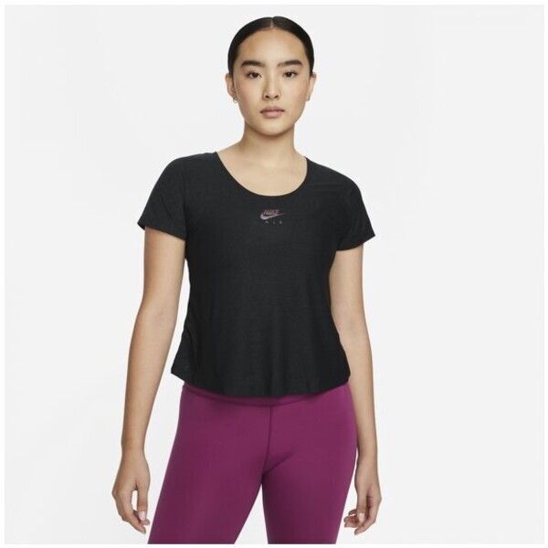 Nike T-Shirt Air Dri-FIT Czarny Regular Fit