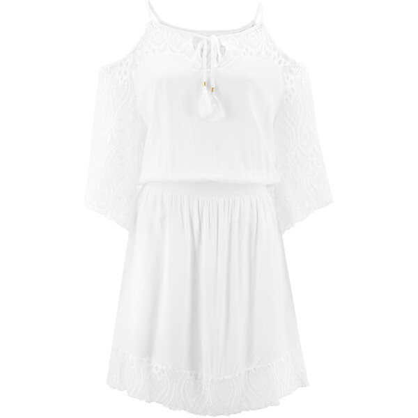 Bonprix Sukienka plażowa biały