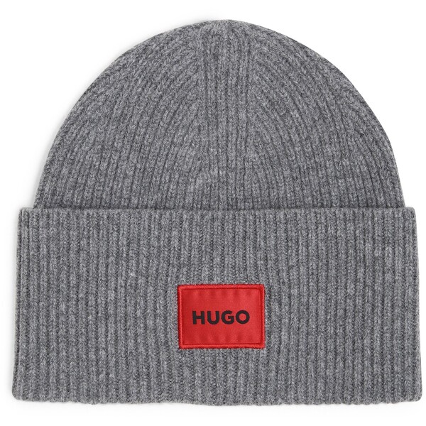 HUGO czapka z naszywką z logo 580566-0002