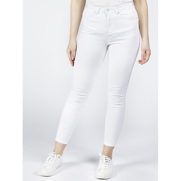 Cross Jeans Jeansy P 429-027 Biały Super Skinny Fit