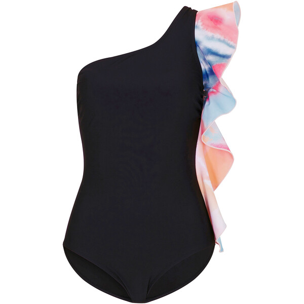 Bonprix Ekskluzywny kostium kąpielowy shape, średni stopień modelowania sylwetki czarny