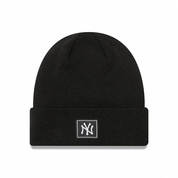 Męska czapka zimowa NEW ERA TEAM CUFF BEANIE NEW YORK YANKEES - czarna