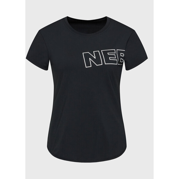 NEBBIA T-Shirt 44001 Czarny Regular Fit