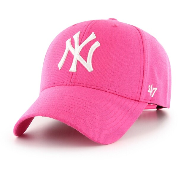 Czapka z daszkiem uniseks 47 BRAND New York Yankees - różowa