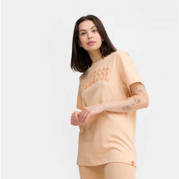 ELLESSE Damski t-shirt z nadrukiem Ellesse Tressa - pomarańczowy