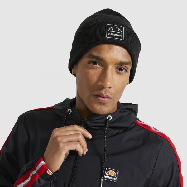 Czapka zimowa uniseks ELLESSE ROSSIA BEANIE - czarna