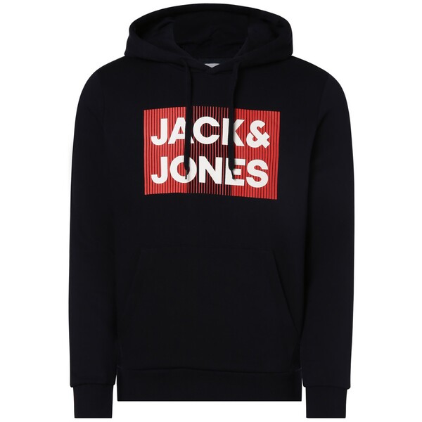 Jack & Jones Męska bluza z kapturem – JJECorp 526061-0004