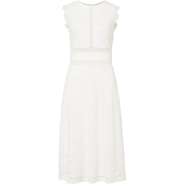 Bonprix Sukienka koronkowa biały