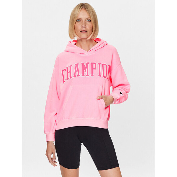 Champion Bluza 116079 Różowy Regular Fit