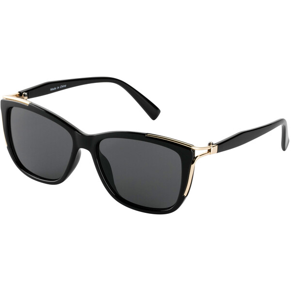 Bonprix Okulary przeciwsłoneczne czarno-złoty