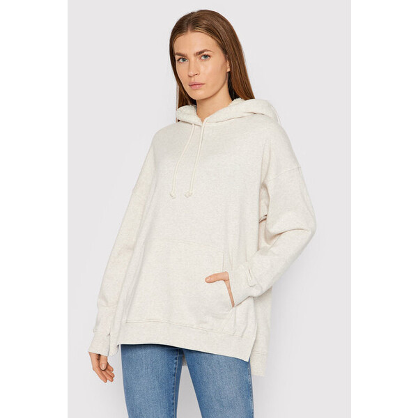American Eagle Bluza 045-1453-1318 Beżowy Oversize
