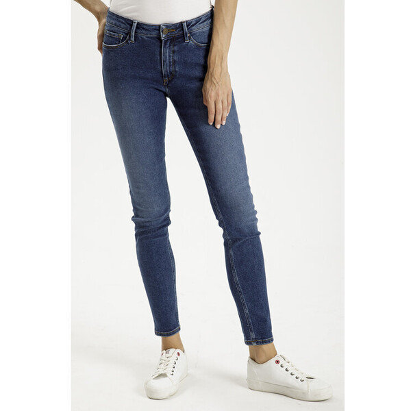 Cross Jeans Jeansy N 497-215 Niebieski Skinny Fit
