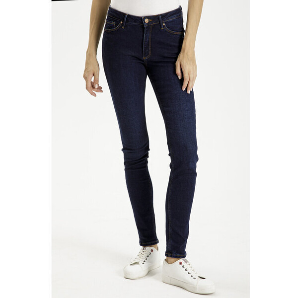 Cross Jeans Jeansy N 497-214 Niebieski Skinny Fit