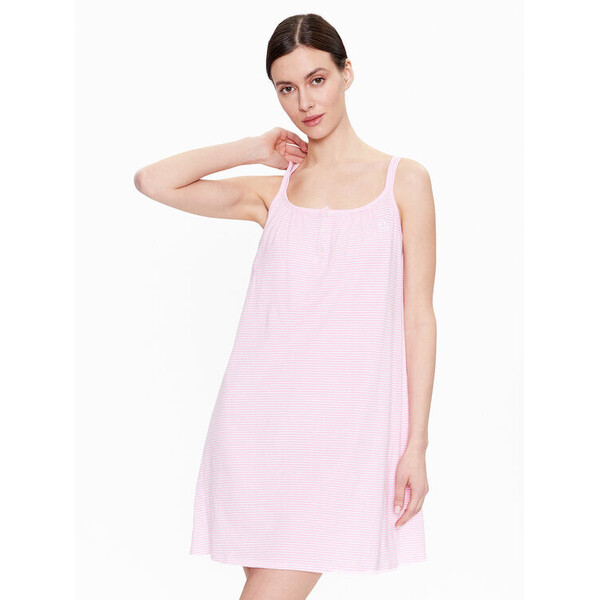 Lauren Ralph Lauren Koszula nocna I812702 Różowy Regular Fit