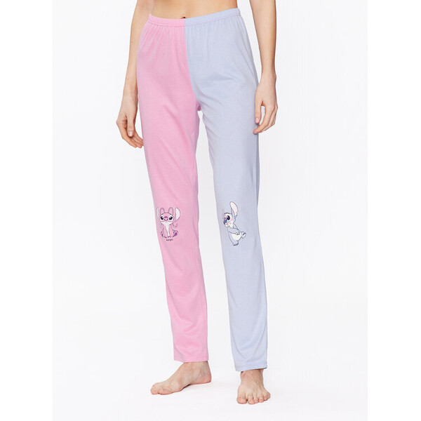 United Colors Of Benetton Spodnie piżamowe DISNEY 3Y5E3F01S Różowy Regular Fit