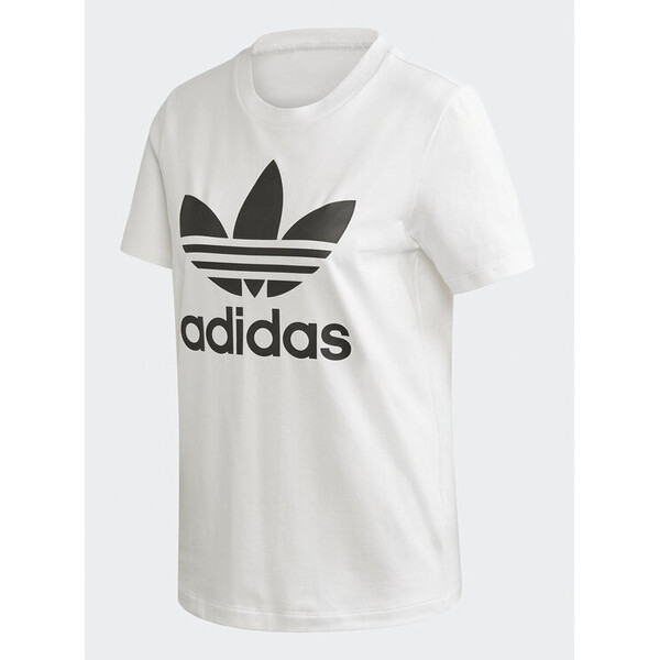 adidas T-Shirt Trefoil Tee FM3306 Biały Regular Fit