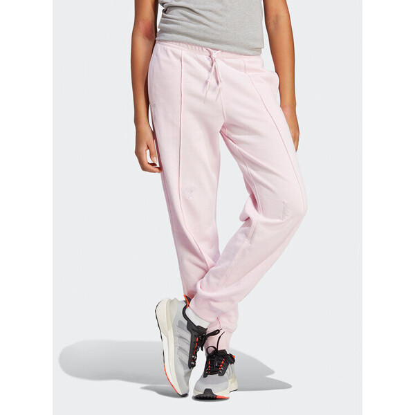 adidas Spodnie dresowe Joggers with Healing Crystals Inspired Graphics IC0807 Różowy Loose Fit