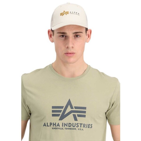 Alpha Industries Czapka z daszkiem AI.106901-578 Écru