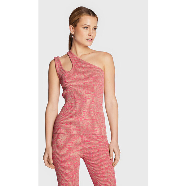 Remain Top Jeanne Knit RM1676 Różowy Slim Fit