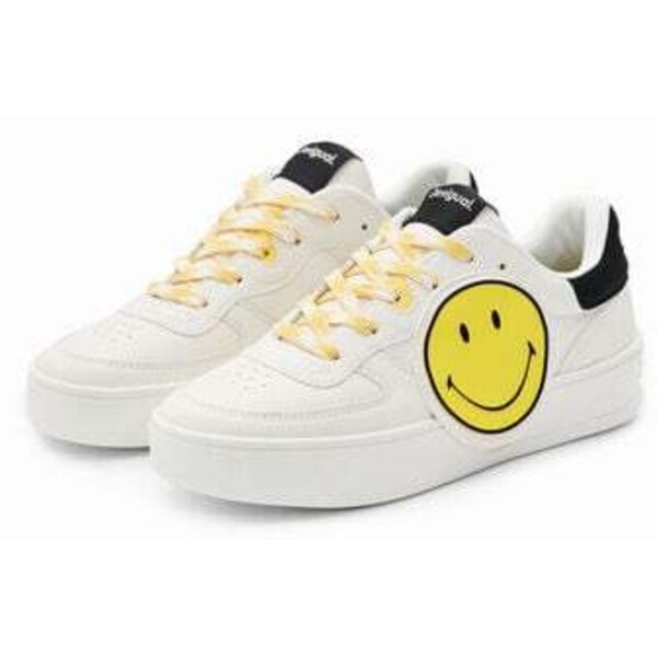 Desigual Sneakersy platforma Smiley® 23WSKP239019