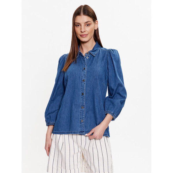 Culture Koszula jeansowa Paola 50109305 Niebieski Relaxed Fit