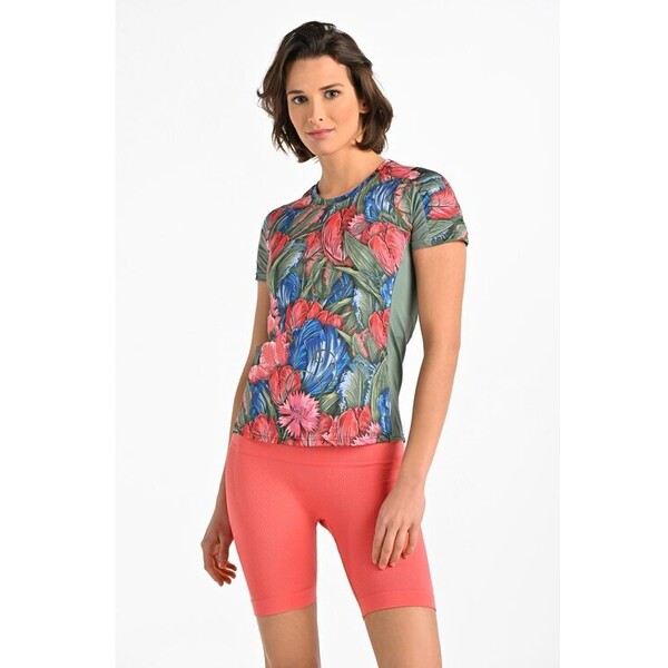 Nessi Sportswear T-Shirt RTS Różowy Regular Fit