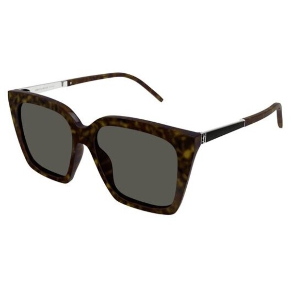 Yves Saint Laurent Okulary przeciwsłoneczne SL M100-004 Brązowy