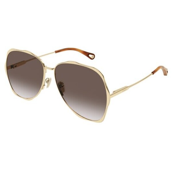 Chloé Okulary przeciwsłoneczne CH0183S-002 Złoty