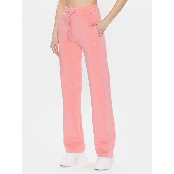 Guess Spodnie dresowe Brenda V3RB21 K7UW2 Różowy Regular Fit