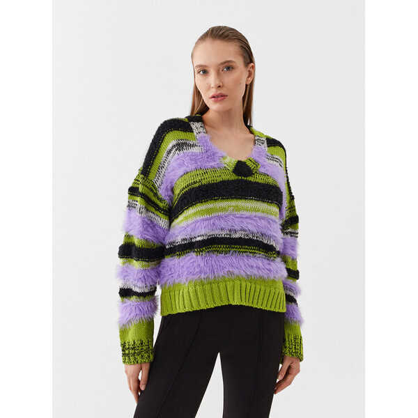 Pinko Sweter Alalunga 101791 A15K Kolorowy Regular Fit