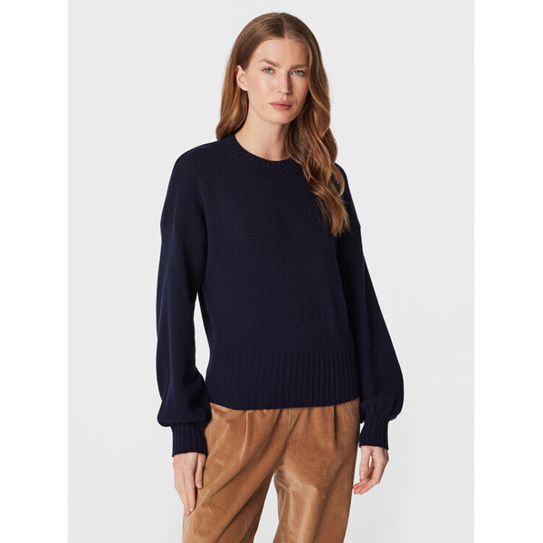 United Colors Of Benetton Sweter 1244D103H Granatowy Regular Fit