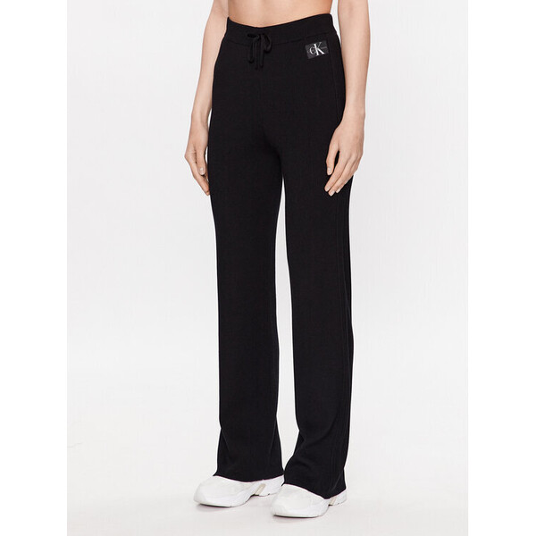 Calvin Klein Jeans Spodnie dresowe J20J222114 Czarny Regular Fit
