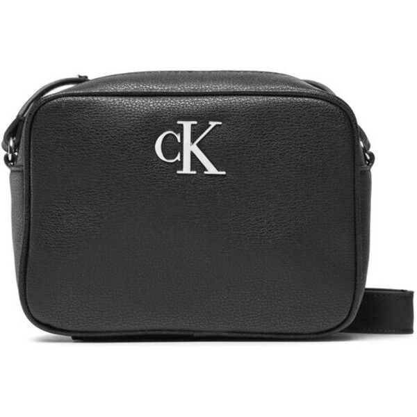 Calvin Klein Jeans Torebka Minimal Monogram Camera Bag18 K60K610683 Czarny