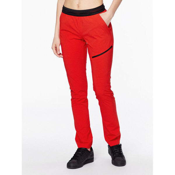 Salewa Spodnie outdoor Pedroc 28598 Czerwony Slim Fit