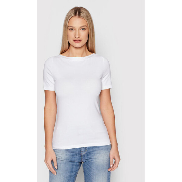 Vero Moda T-Shirt Panda 10231753 Biały Regular Fit