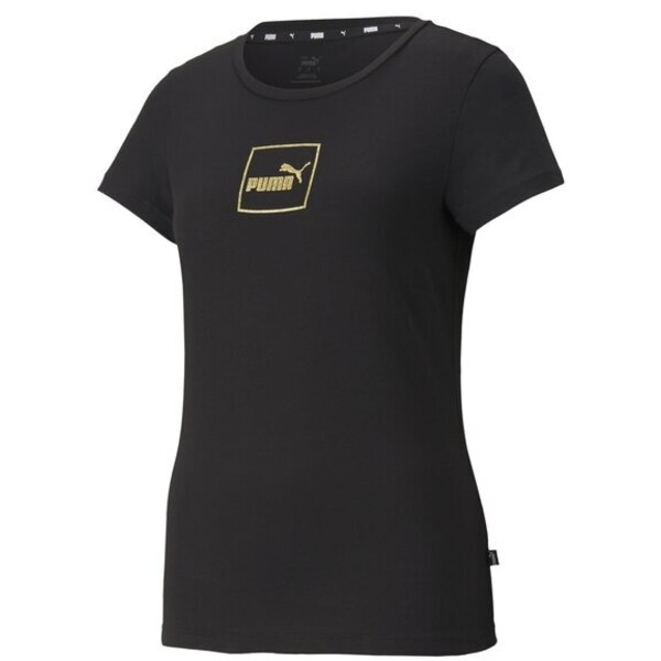 Puma T-Shirt 589547 Czarny Regular Fit