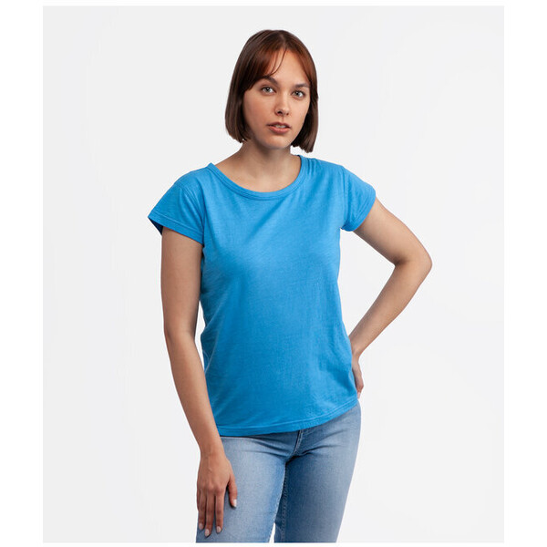 Lee Cooper T-Shirt OLGA Niebieski Regular Fit