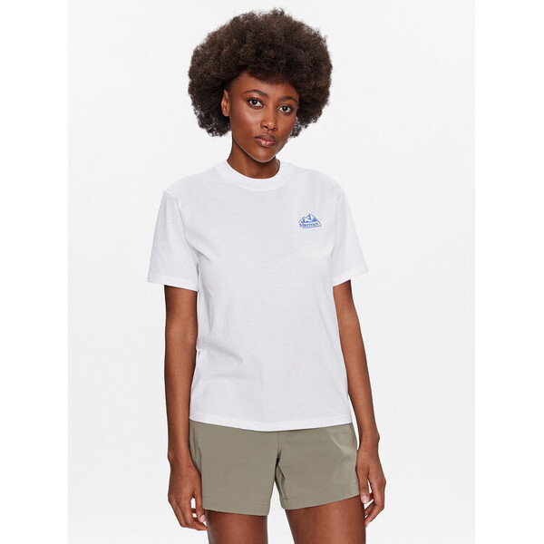Marmot T-Shirt M14415 Biały Regular Fit